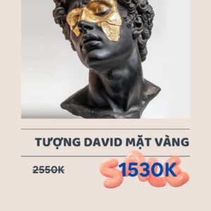 TƯỢNG DAVID MẶT VÀNG